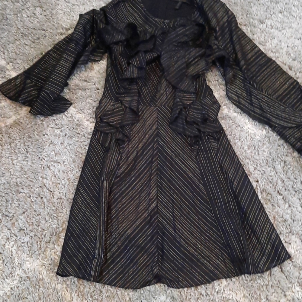 A black dress